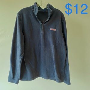 Vineyard Vines, Shep Shirt, Navy Pullover, Men’s Medium